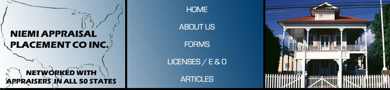 Niemi Appraisal Placement Company Inc.